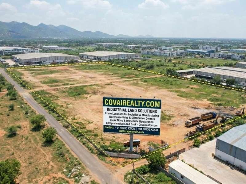 9.5 Acres Land at Selecharachal - Pappampatti - Sulur - Coimbatore