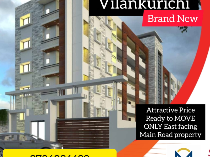 Premium 3BHK/ 2 BHK Villament apartment at Vilankurichi - Coimbatore